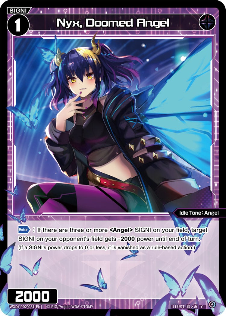 Nyx, Doomed Angel, Standard, front